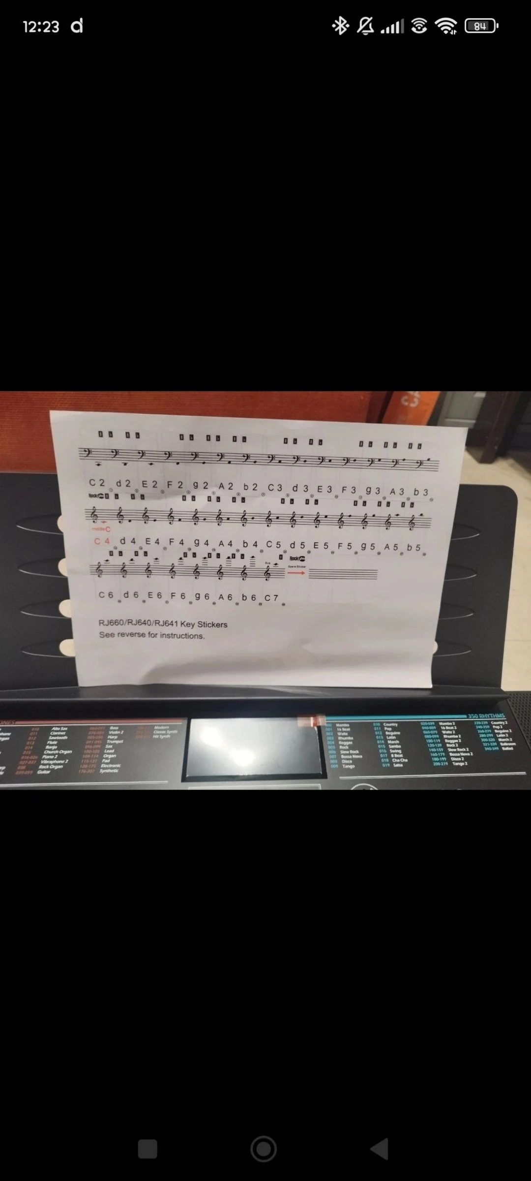 Teclado RockJam RJ640 con accesorios – photo 2